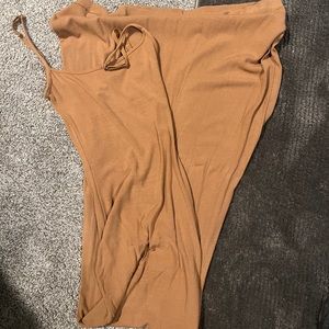 SKIMS SOFT LOUNGE LONG SLIP DRESS